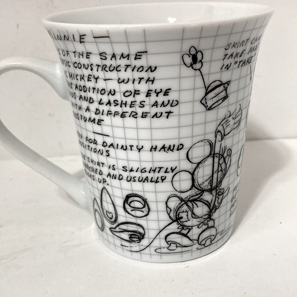 MINNIE MOUSE Sketch Book Disney Mug with Biscotti and Godiva Chocolates Gift Set - Picture 8 of 12